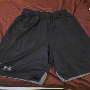 Under Armour Men's Charcoal Athletic Shorts